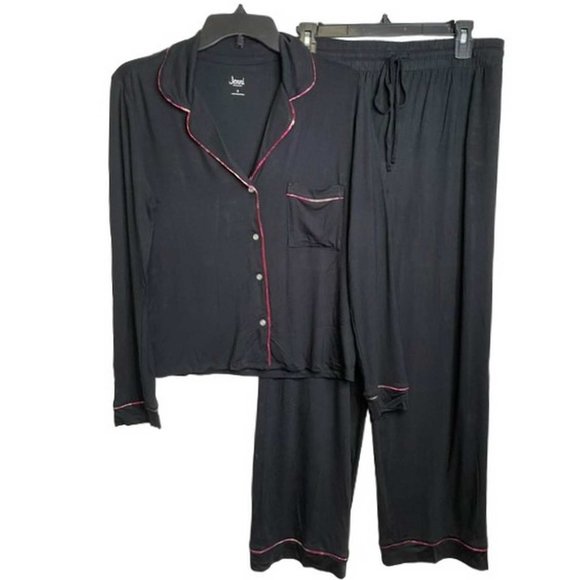 JENNI Notch-Collar Pajama Set SMALL (4446) - Picture 2 of 7